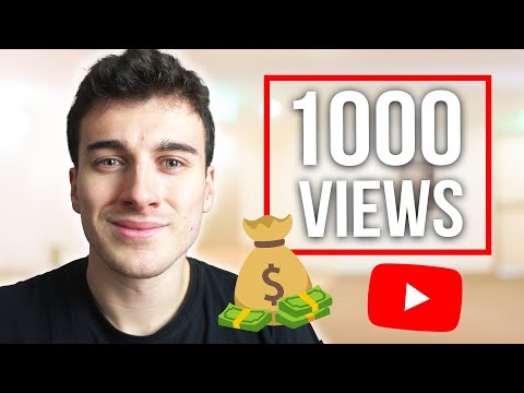 How Much YouTube Pays You For 1,000 Views In 2024