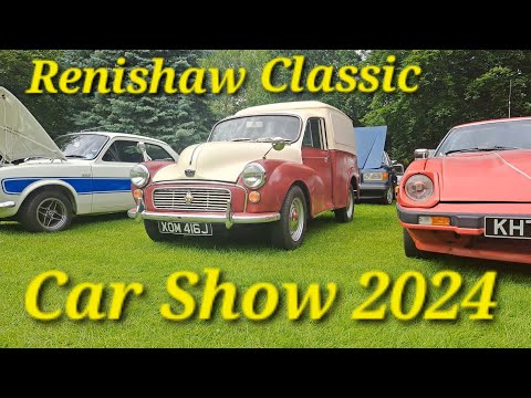 #Classic cars ,Trucks,Bikes rare vehicles Datsun 280z Moris Minor @RenishawHall classic show 2024