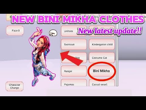 Bini Mikha Clothes ملابس بني ميخا في Sakura School Simulator | New Update!!!