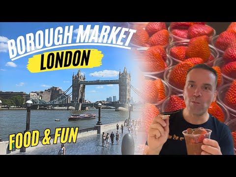 London's Tastiest Secret: Indulging in Street Food at Borough Market!