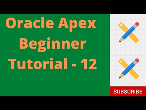 oracle apex beginner tutorial - 12(Modifications of Button|Item|Mandatory Field)