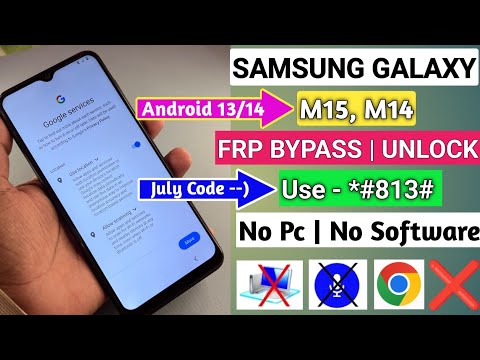 Without PC - Samsung M15, M14 FRP Bypass 2024 Android 13/14 Update || Talkback Not Working