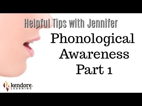 What is Phonological Awareness?⎪Kendore Learning/Syllables Learning Center