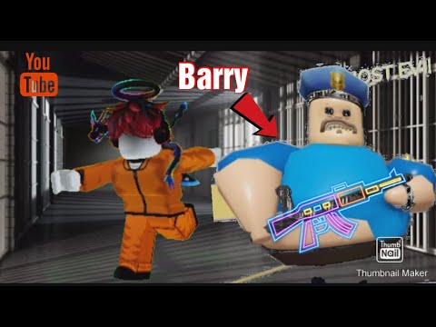 Fuga da prisão do Barry no Roblox!