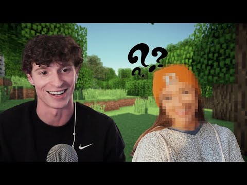 My Twin Sister Plays Minecraft for the 1st Time....