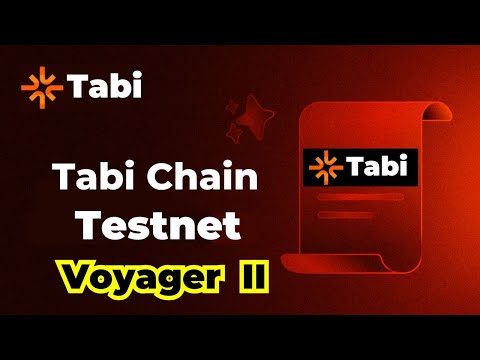 Tabi Testnet Voyager II || How To Complete Tabi Testnet Voyage II #tabiairdrop #tabitestnet #tabi