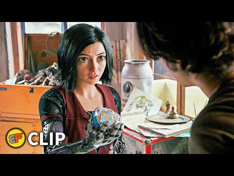 Alita & Hugo - "I'd Give You My Heart" Scene | Alita Battle Angel (2019) Movie Clip HD 4K