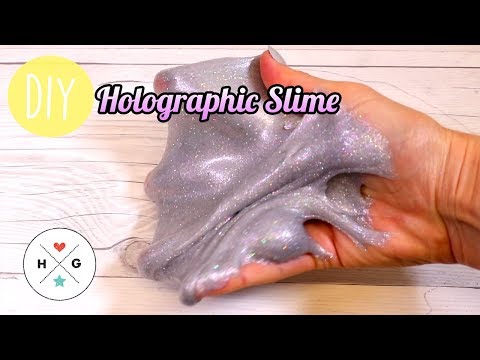 Holographic Slime | HG Craft | HelloGiggles