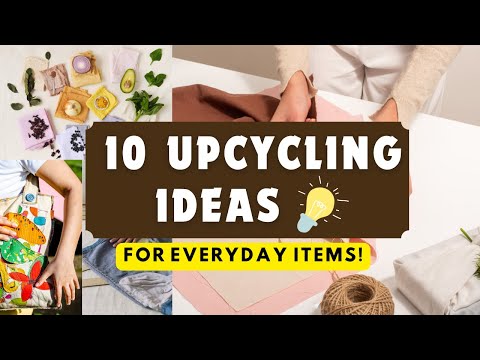 10 Creative Upcycling Ideas for Everyday Items_Recycling/Upcycling & Repurposing Life TIPS #1