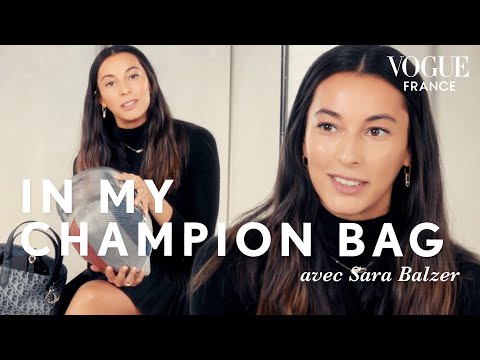 2024 Olympics: Sabre Fencer Sara Balzer reveals the contents of her bag | Vogue France