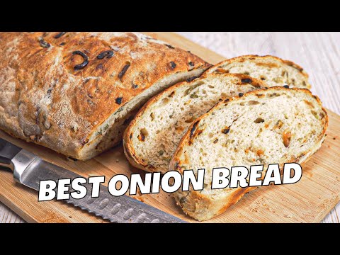 Homemade ONION BREAD RECIPE - Easy and Delicious! Recipe by Always Yummy!