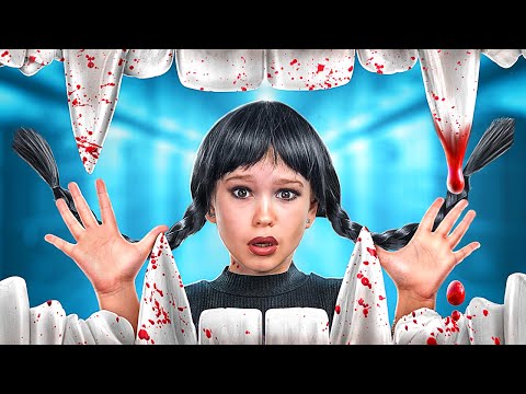 Wednesday Addams in Jail! How to Become a Vampire