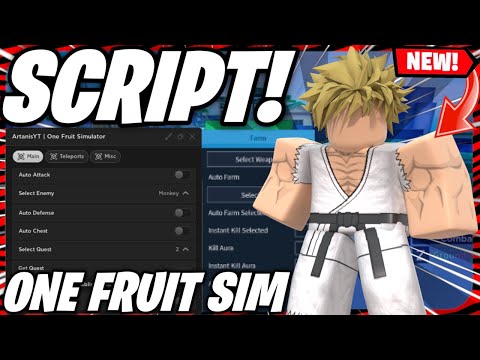 One Fruit Simulator Script PASTEBIN 2023 AUTO FARM + KILL AURA *Roblox*