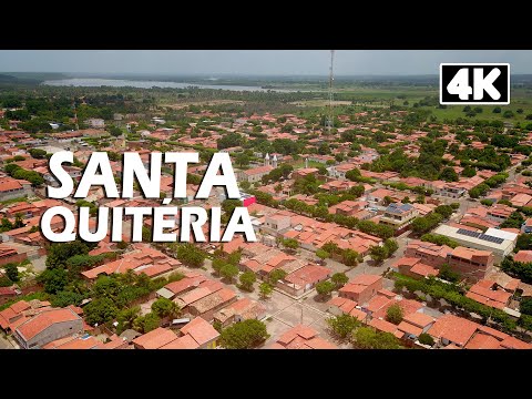 SANTA QUITÉRIA VISTA DE CIMA | 4K