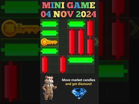 Hamster Kombat New Season Mini Game Solution 04 November 2024