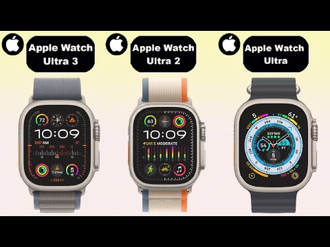 Apple Watch Ultra 3 vs Apple Watch Ultra 2 vs Apple Watch Ultra