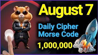 7 August Hamster Kombat Daily Cipher Code  Today