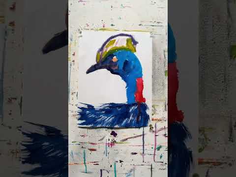 Color bird #shorts #subscribe #art