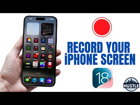 How to Screen Record Videos on iOS 18 | Capture Any Website or App Content!