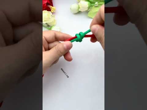 Double Fisherman's Knot Simple Practical Easy to learn Rope-tying Skills Sharing Life Tips Easy-