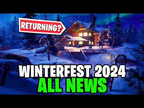 Fortnite Winterfest 2024: EVERYTHING We Know!! ❄️☃️ (Release Date, FREE Skins, NEW Mechanics + MORE)