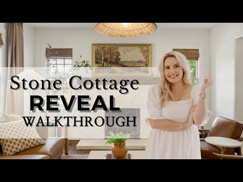 The Stone Cottage REVEAL!!! Cottage Core Inspired Home