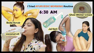 9 AYURVEDIC Habits For SKIN & HAIR - 6:30 AM Ayurvedic Routine