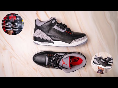 Air Jordan 3 Retro "Black Cement" Review & On Feet