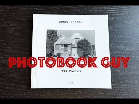 Henry Wessel Five Books box set - Odd photos Steidl book flick through