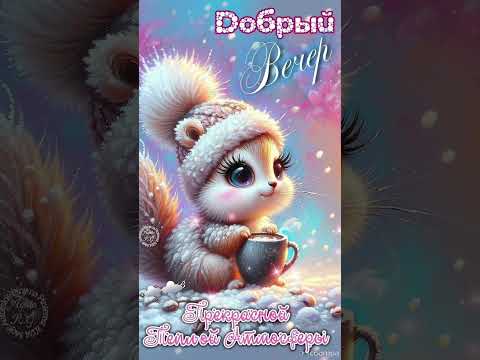 Уютного зимнего вечера💜💙