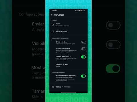 OPÇÃO DESATIVAR META AI NÃO APARECE NO WHATSAPP #WhatsApp #MetaAI