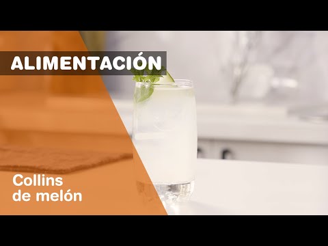 Este verano, disfruta de un refrescante Collins de melón