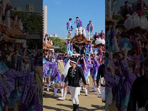 「私たちが一番、華やかでしょ💗」川田だんじり/大阪城パレード『地車 in 大阪城 2024』