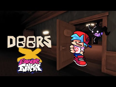 FNF DOORS VS Rush | Roblox | DOORS Fanmade Song