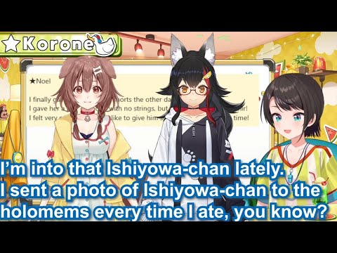 Oozora Subaru brags about the mascot to the holomems【Eng Sub / Yuri / Wholesome / hololive】