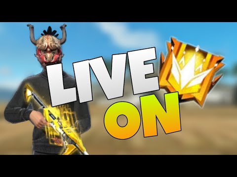 🟤FREE FIRE AO VIVO🟤LIVE ON, RUMO A MESTRE!!