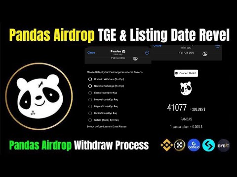 🔥 New Update Pandas 0 Gas Fees 🔥 New Trick !! Pandas New Updated !! Pandas Withdrawal Tokens 😱 Free