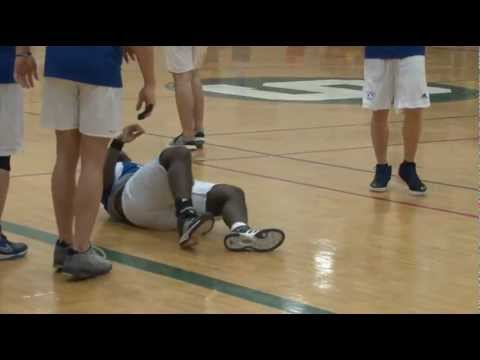 Grand Valley State vs Michigan State - Michigan Dodgeball Cup - NCDA 2012