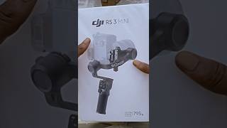 DJI RS3 Mini Has Arrived FINALLY  #djirs3mini #shorts