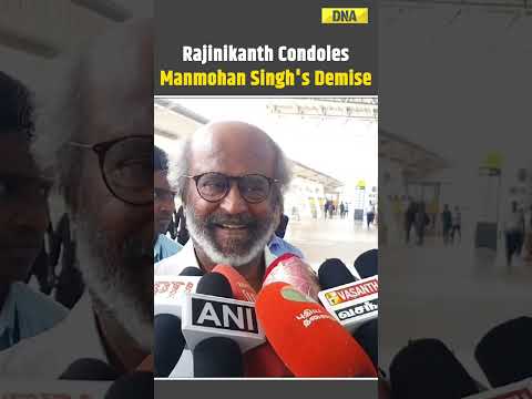 Rajinikanth Offers Condolences On The Passing Of Former PM Manmohan Singh #shorts