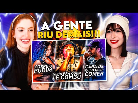 REACT OS MELHORES CORTES SECOS DAS BATALHAS DE RIMA | Parte 3 😂🔥 | CR Reacts