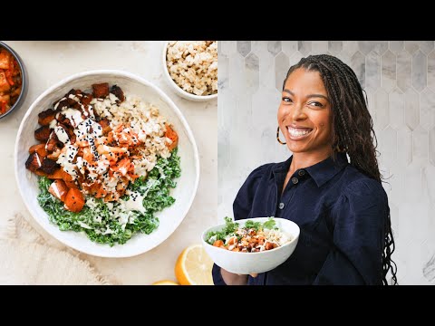 If I could eat one meal everyday | BALANCED VEGAN BUDDHA BOWL