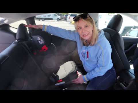 Tesla Model Y - Narrow Booster Car Seats - Clek Peg Perego