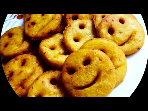 Crispy Smiley ఇలాచేసి పెట్టుకుంటే ఎప్పుడాంటే అప్పుడు వేడివేడిగా తినేయచ్చు| Potato Smiley In Telugu