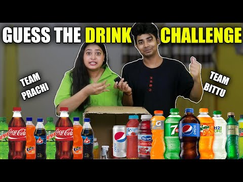 Guess the DRINK CHALLENGE 🤔 | Food Challenge💪 #tsmbruh