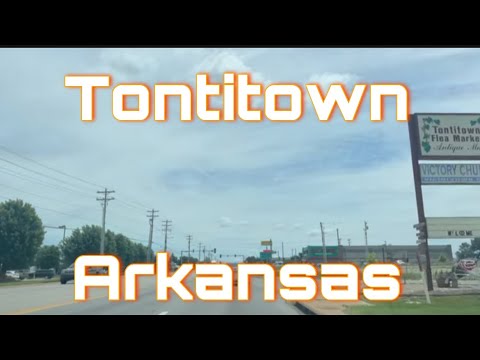 Tontitown, Arkansas - City Tour & Drive Thru