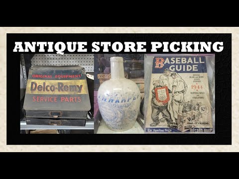 Antique Store Picking - Ohio & West Virginia - Old Bottles - Antiques - Flea Market - Furniture -