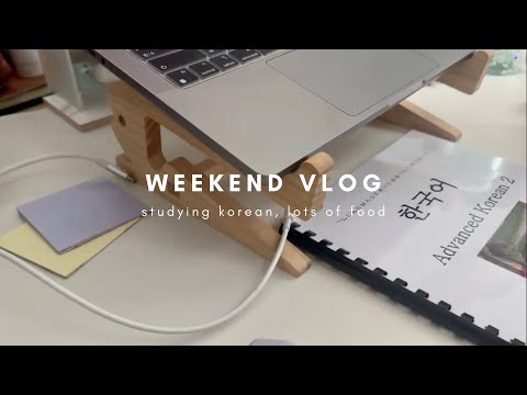 Weekend in Singapore 🇸🇬 Studying Korean, unboxing Dyson hairdryer, food tour in Geylang 🌯🍲☕️