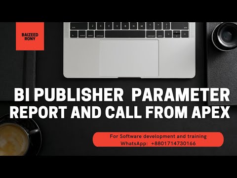 How to Make BI Publisher Report with Parameter and Call From APEX