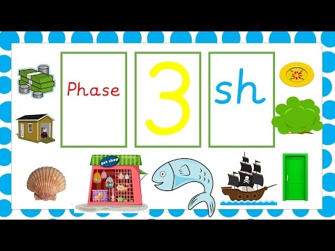 Phonics 'sh' Words Reading Machine